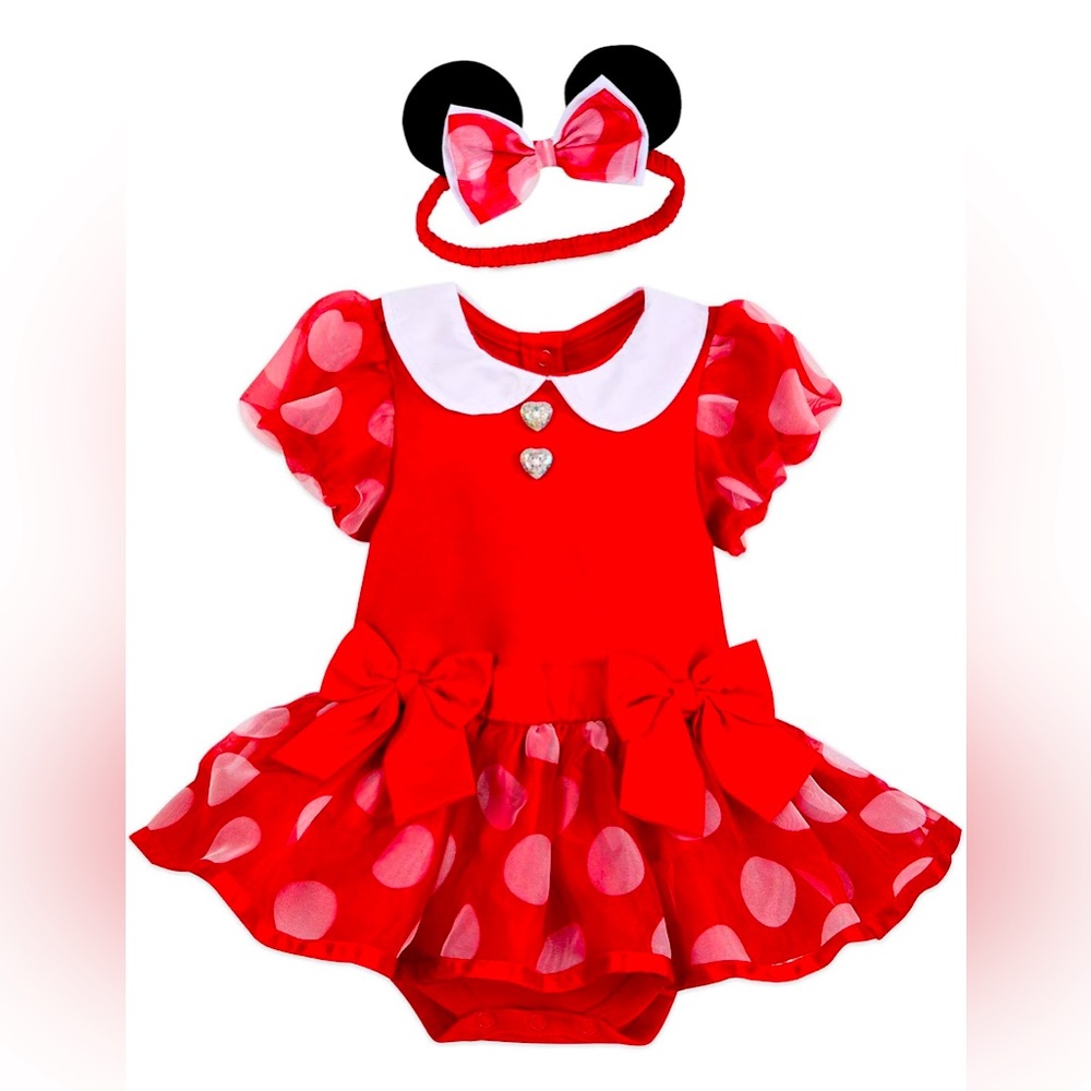 Disney Minnie Mouse Costume Bodysuit for Baby